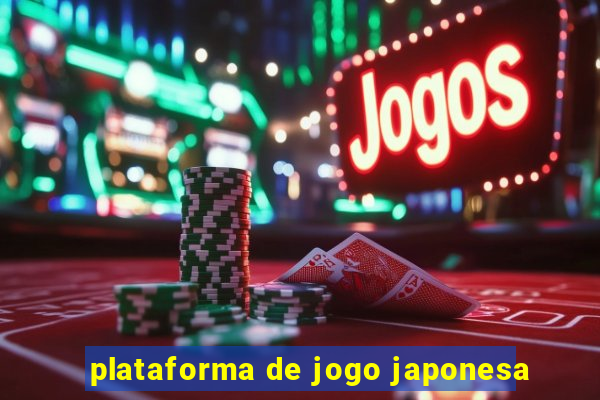 plataforma de jogo japonesa